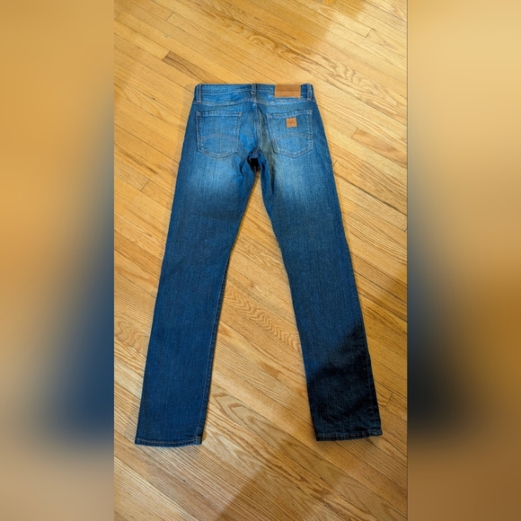 Armani Exchange Blue Straight Jeans Classic Style - Picture 4 of 5